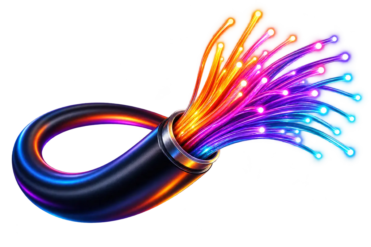 Fibra óptica RNR